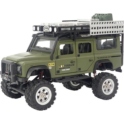 IQ models D90X28 Metall Scale komutátorový RC model auta elektrický crawler 4WD 4x4 RtR 2,4 GHz 1:28