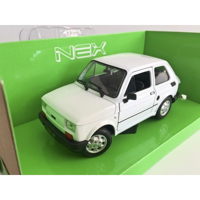 Welly Fiat 126p Maluch červený 1:21