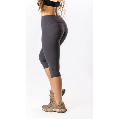 GoldBee Capri Legíny Push-Up Pro Nylon Antracite Antracite