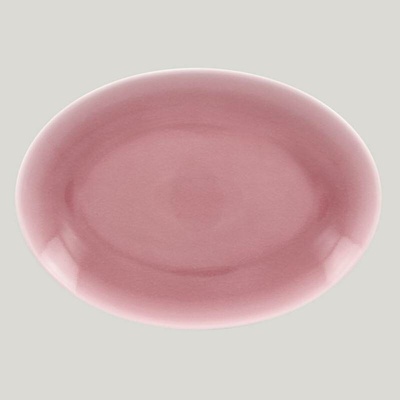 RAK Porcelain Vintage talíř oválný 36 x 27 cm růžová RAK-VNNNOP36PK