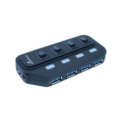 MediaRange USB Хъб MediaRange 4 портов USB Type-A 3.0