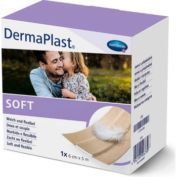 Hartmann DermaPlast SOFT náplat s polštářkem 6 cm x 5 m