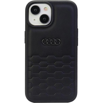 Audi Кейс Audi GT Synthetic Leather за iPhone 15 Plus 6.7"", черен / черен, твърд, AU-TPUPCIP15M-GT/D2-BK (KXG0075357)