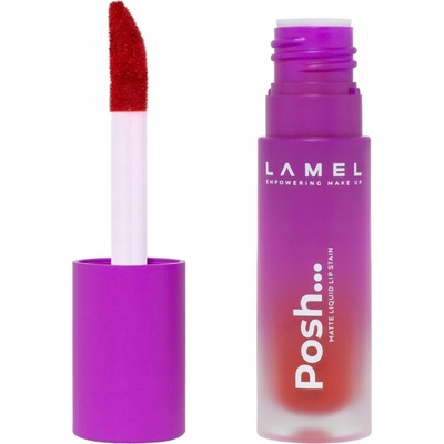 Lamel Posh Matte Liquid Lip Stain dlhotrvajúci matný tekutý rúž 406 4 g