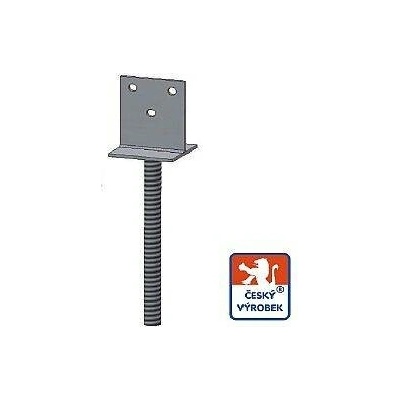Kotevní technika PATKA T 100x100 zapuštěná 250 TESKT01659