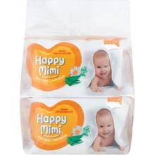 Happy Mimi detské vlhčené utierky 4 x 72 ks