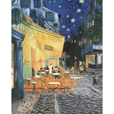 Creatoys Maľovanie na plátno Café Terrace at Night