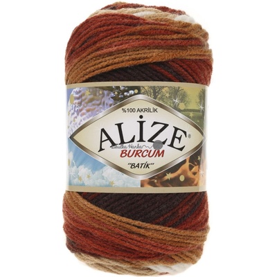 Alize Burcum Batik 2626 okrová hnědá