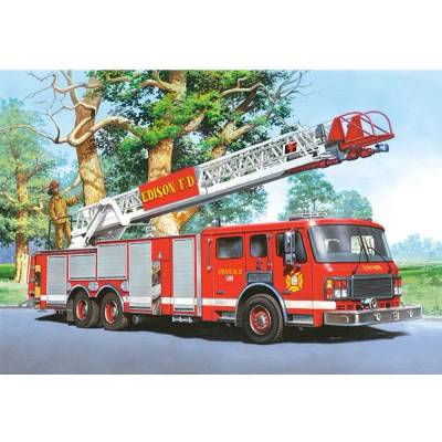 Castorland Fire Engine 60 pcs Пъзел 60 броя Превозни средства (06595)