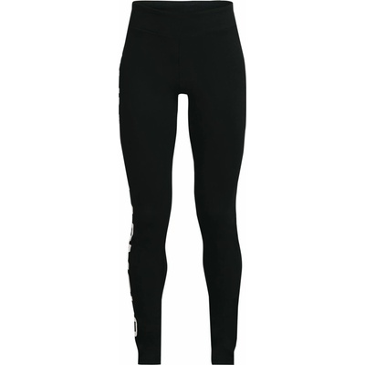 Under Armour dievčenské legíny SPORTSTYLE BRANDED LEGGINGS čierna biela