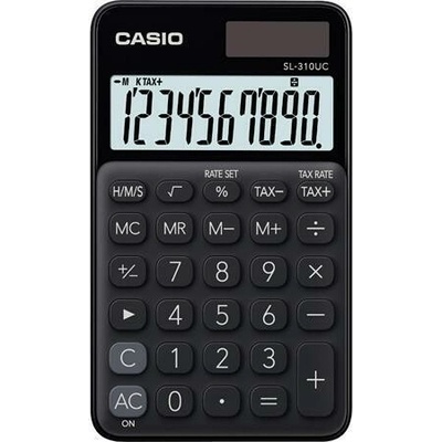Casio Kalkulačka kapesní SL 310, černá, 10místný displej, CASIO SL 310 UC BK