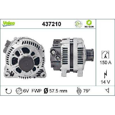generátor VALEO 437210 437210