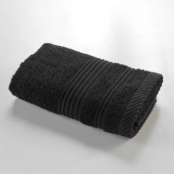 Douceur d'intérieur Черна памучна кърпа от тери 30x50 cm Tendresse - douceur d'intérieur (1801495)