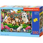 Castorland Пъзел Castorland от 180 части - Животни в парка (B-018444) - baby