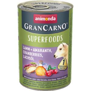 Animonda GranCarno Superfoods - агнешко + амарант 400г