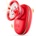SuperLove Dream Lover 3in1 Perfect Vaccum Licking Stimulator Red