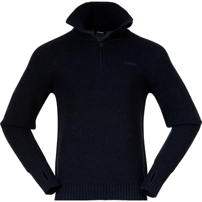 Bergans Мъжки вълнен пуловер Bergans Ulriken Jumper Merino jumper - Navy Blue - размер XL (005-0358-1714)