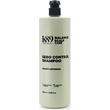 K89 Scalp Care Sebo Control šampon proti mastným vlasům 1000 ml