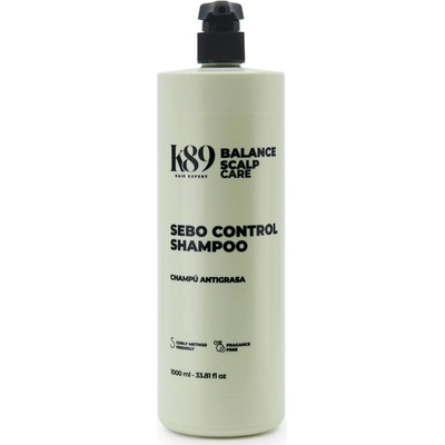 K89 Scalp Care Sebo Control šampon proti mastným vlasům 1000 ml