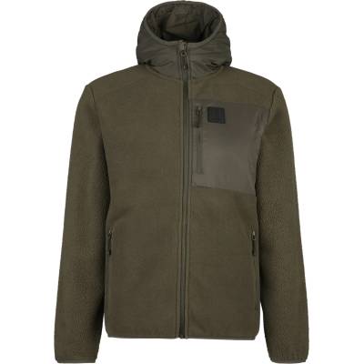 Heber Peak Мъжко поларено яке Heber peak TimberHe. Fleece with Hood Fleece jacket - Deep Brown (005-6371-0212)
