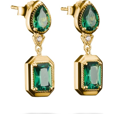 Thomas Sabo H2334-971-6 Stud earrings Octagon Elyndra Gold-plated