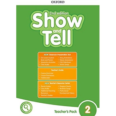 Oxford Discover: Show and Tell Second Edition 2 Teacher´s Book