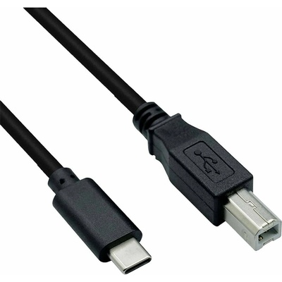 Roline 11.02.8338 USB 2.0 USB-C ® zástrčka USB-B zástrčka 4.5m černý