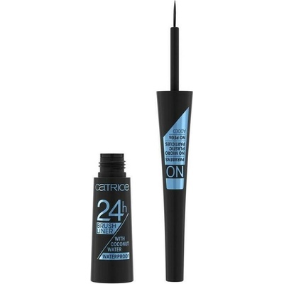 Catrice 24H Brush Liner Waterproof voděodolné oční linky black 3 ml