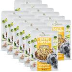 Applaws Dog Taste Toppers in Broth пилешко филе, броколи, ябълка, киноа 12 x 85 г