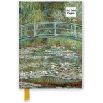 Flame Tree Publishing Claude Monet: Bridge over a Pond of Water Lilies (Foiled Dot Grid Journal) | Flame Tree Publishing