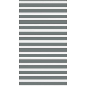 vidaXL Зеброва щора 130x230 см ширина на плата 125, 9 см полиестер (4014189)