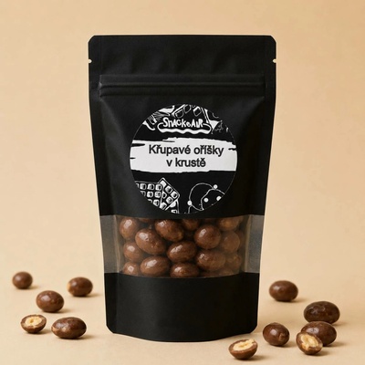 SnackAir Arašídy v mléčné čokoládě 80 g