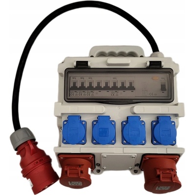 Staveništní rozvaděč s kabelem 32A přenosný RBS N1632WRP 4x230V 16 32A