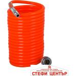 Raider Power Tools Маркуч за компр. PU ø6.5x9.5mm 10m 1/4"M&F RD-CH01 (139904)
