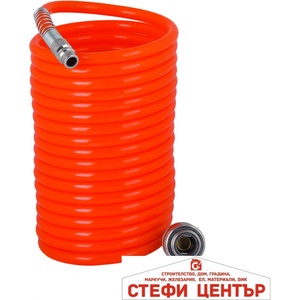 Raider Power Tools Маркуч за компр. PU ø6.5x9.5mm 10m 1/4"M&F RD-CH01 (139904)