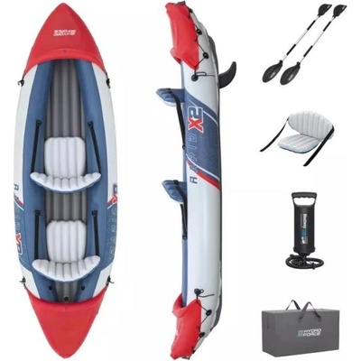 Bestway Надуваема лодка Hydro-Force 3.21m x 88cm Lite-Rapid X2 Kayak