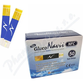 SD GlucoNavii testovacie prúžky NFC 50 ks