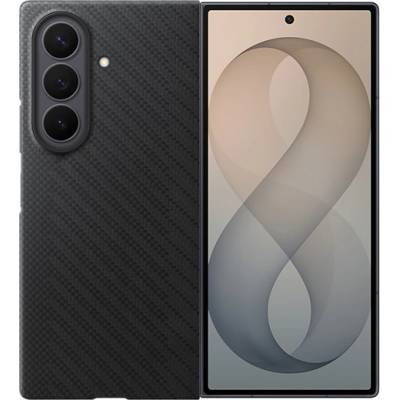 Samsung Z Fold8 Ultra SAMSUNG силиконов калъф за телефон с магнитно затваряне, карбонов мотив, ЧЕРЕН EF-KF976SBEGWW (EF-KF976SBEGWW)