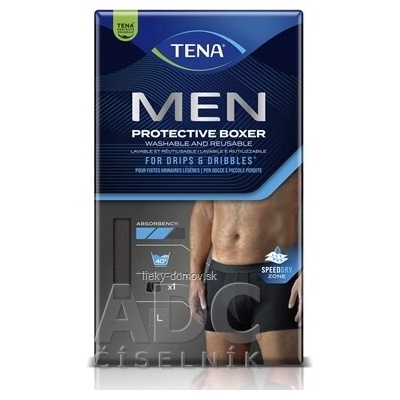 TENA Men Protective Boxer pánske pracie inkontinenčné boxerky L