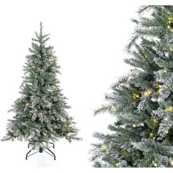 Evergreen Frost smrek LED umelý vianočný stromček 150 cm