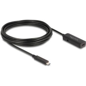 Delock Активен USB 10 Gbps удължителен кабел USB Type-C 5 m дълъг