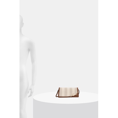 KARL LAGERFELD чанта crossbody дамска от памук K/SIGNATURE (B2W30276)
