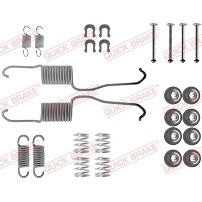 QUICK BRAKE Sada prísluženstva brzdovej čeľuste 1050684