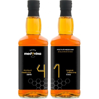 Medovina Elisa dárek k 41. výročí 11% 2 x 0,5 l