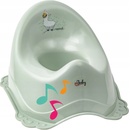 Maltex Nočník protišmykový s hudbou Lama Minimal sage green