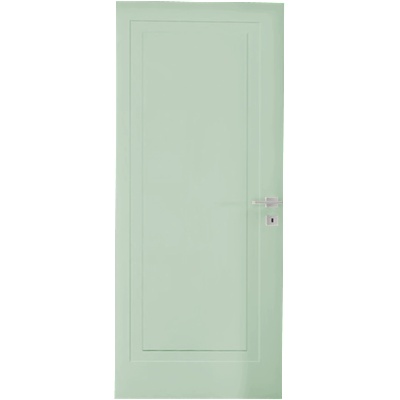 èkasa group Интериорна врата с каса EKASA LIGHT 80x210х12 см, панти, магнитна брава, дърво, салвия (LI-803/SALVIA)
