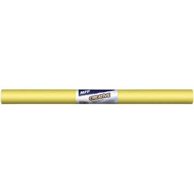 Krepový papír role 50x200cm žlutý