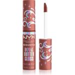 NYX Cosmetics Bridgerton Royal Butter Gloss блясък за устни цвят 02 Praline 8ml