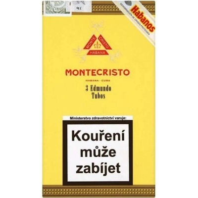 Montecristo Edmundo Tubos 3 ks