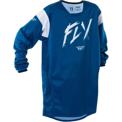 Fly Racing Youth KINETIC STOKE 2025 modro-biely
